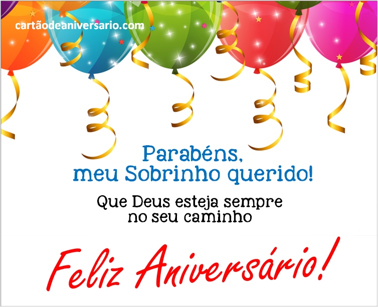 ideias de mensagem aniversário sobrinho 2026