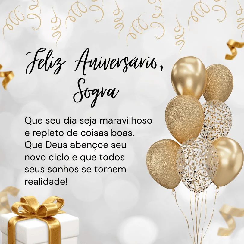 mensagem de aniversário para sogra formal vs informal