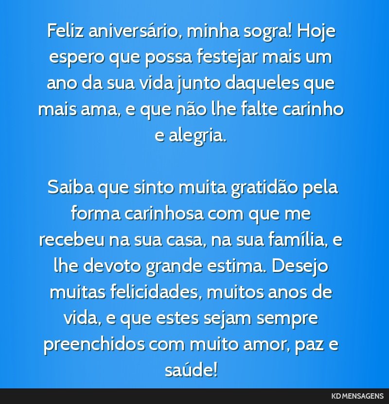 erros comuns ao mandar mensagem de aniversário para sogra