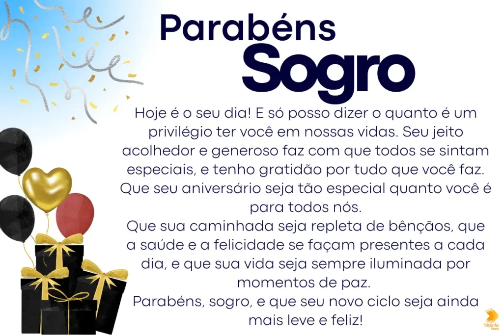 dia do sogro mensagens