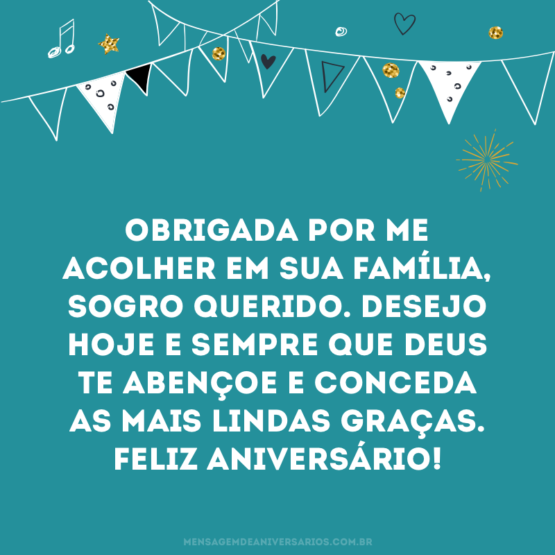 aniversário sogro whatsapp