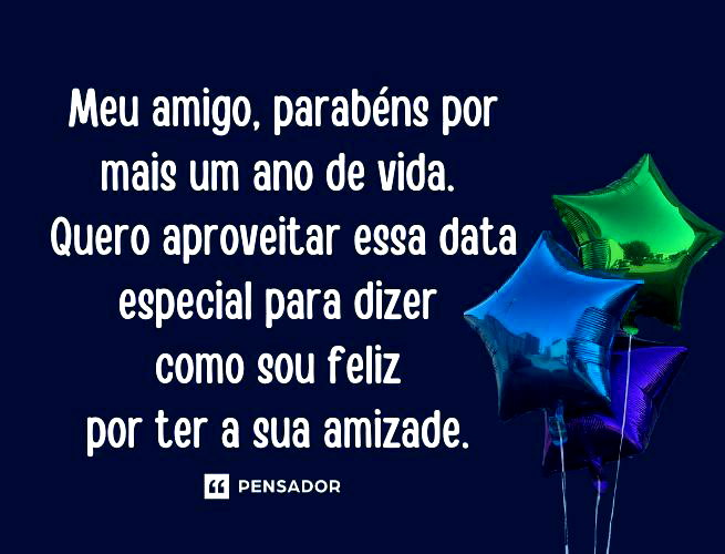 mensagem de aniversário engraçada para amigo