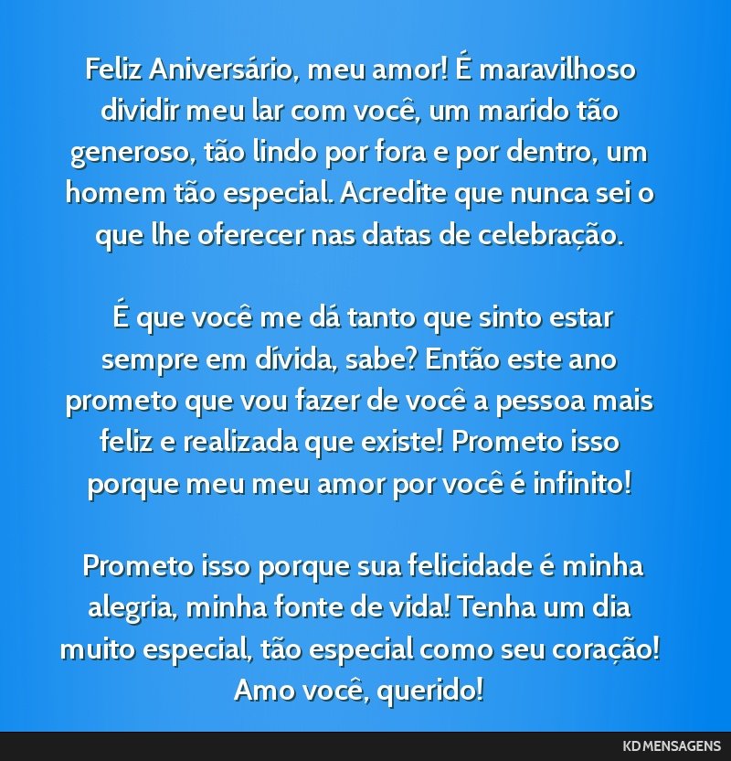 mensagem de aniversário para esposa especial