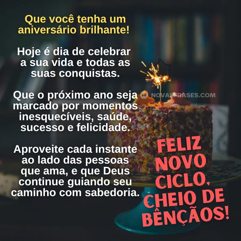frases de aniversário curtas para whatsapp