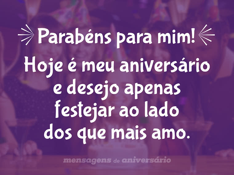 textos de aniversário para si