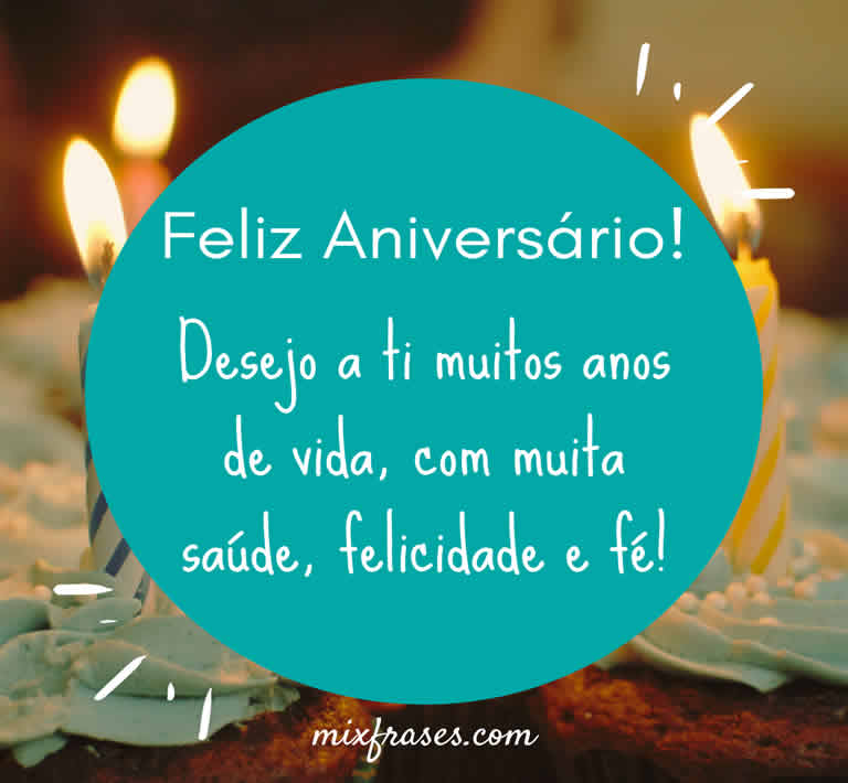 desejos de aniversário sinceros