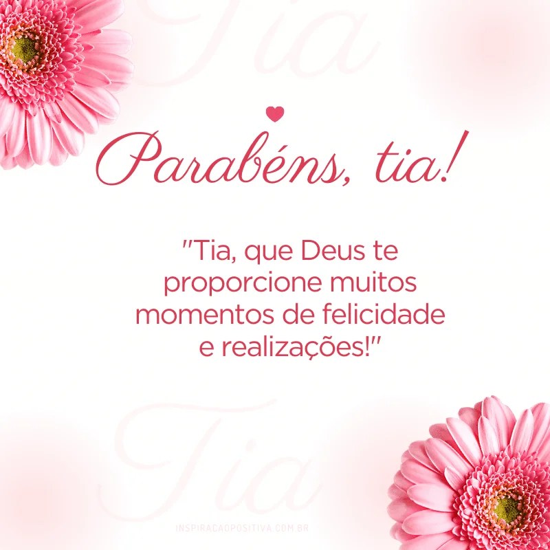 mensagens religiosas para tia