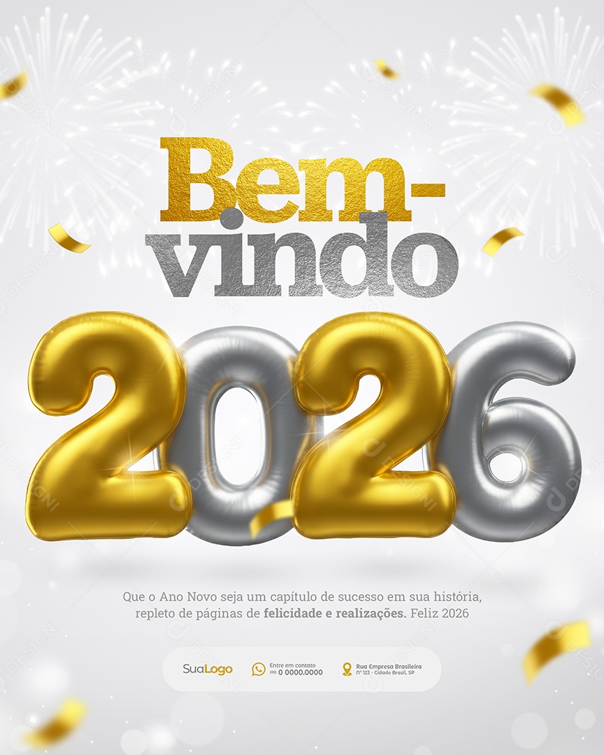 mensagem de ano novo 2026 para status do whatsapp