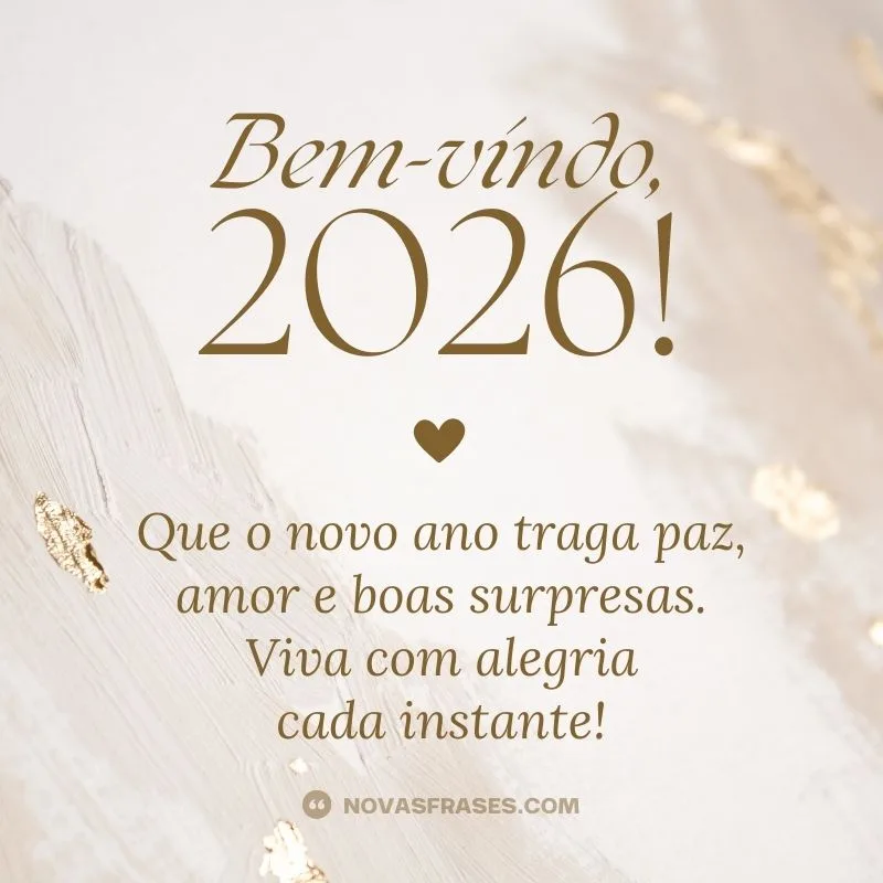 mensagem de ano novo 2026 para status do whatsapp