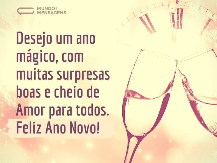 mensagem de ano novo
