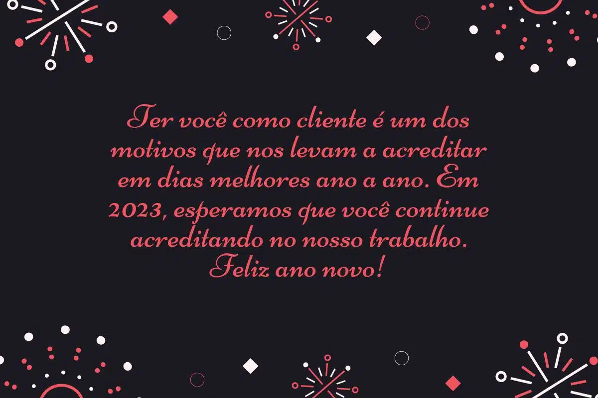 erros comuns ao enviar mensagens de ano novo
