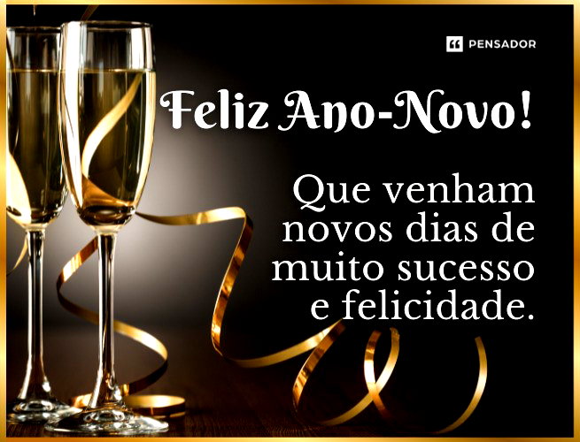 cartões de ano novo abençoado para imprimir