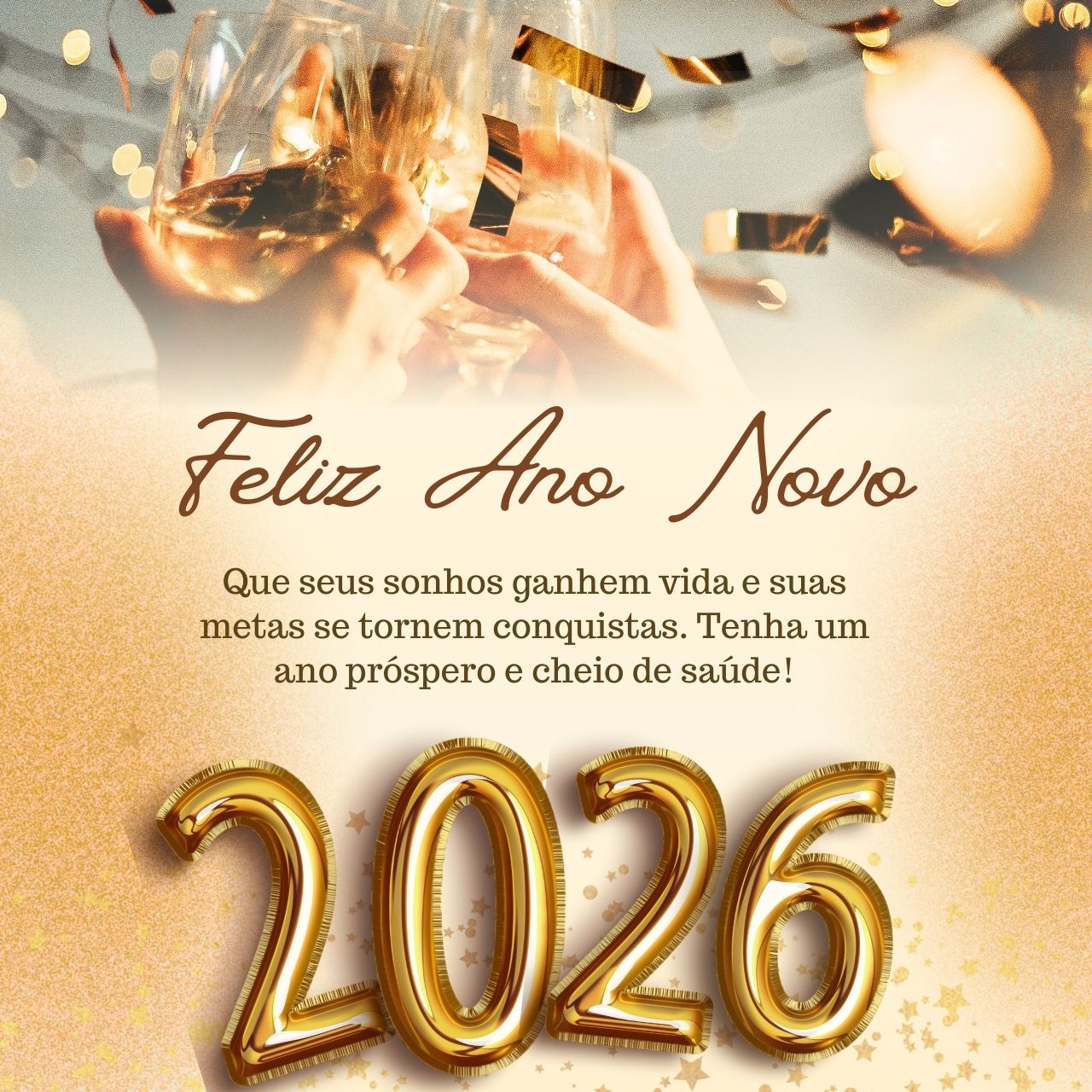 desejos de ano novo com proteção divina
