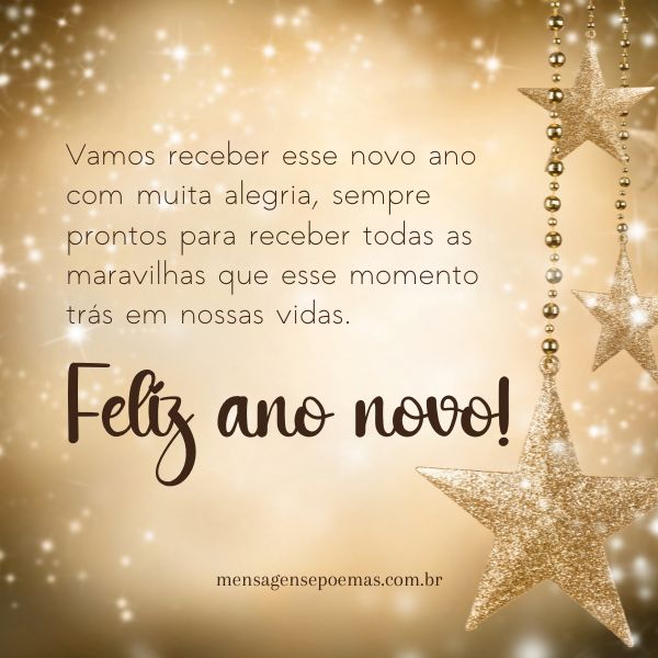 mensagens de gratidão para o ano novo