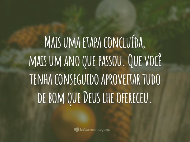 versículos para o ano novo cristão