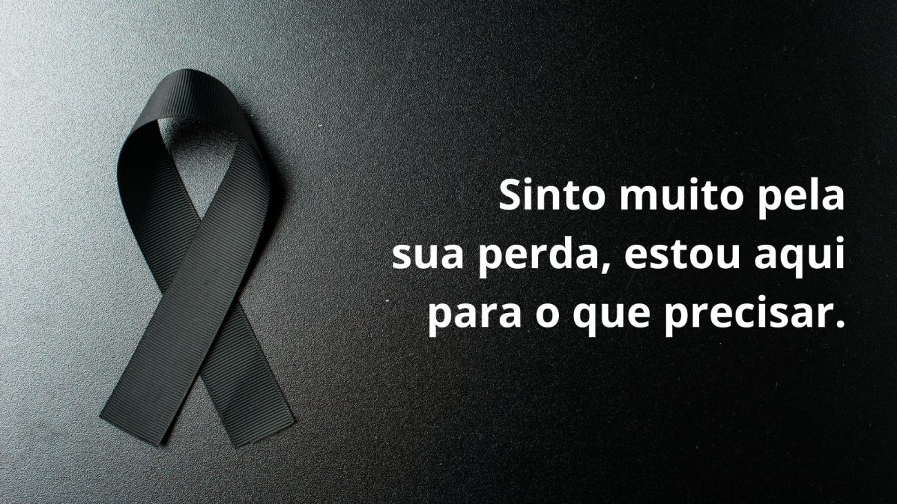 apoio em momentos de luto