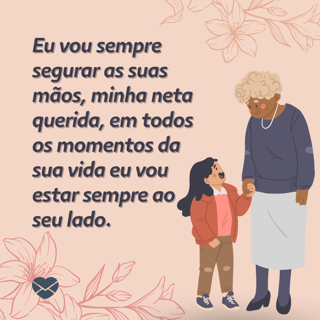 texto de avó para neta