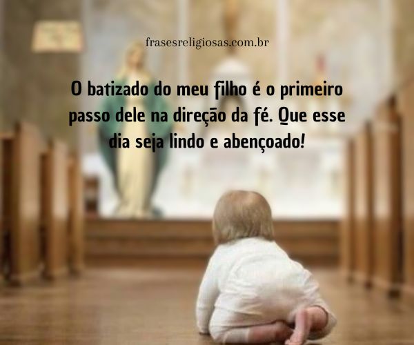 frases lembrancinha batizado