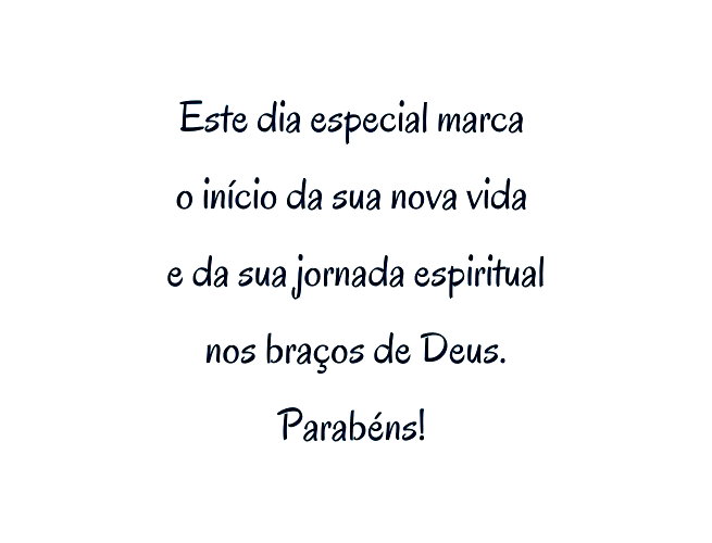 frases para batizado de filho