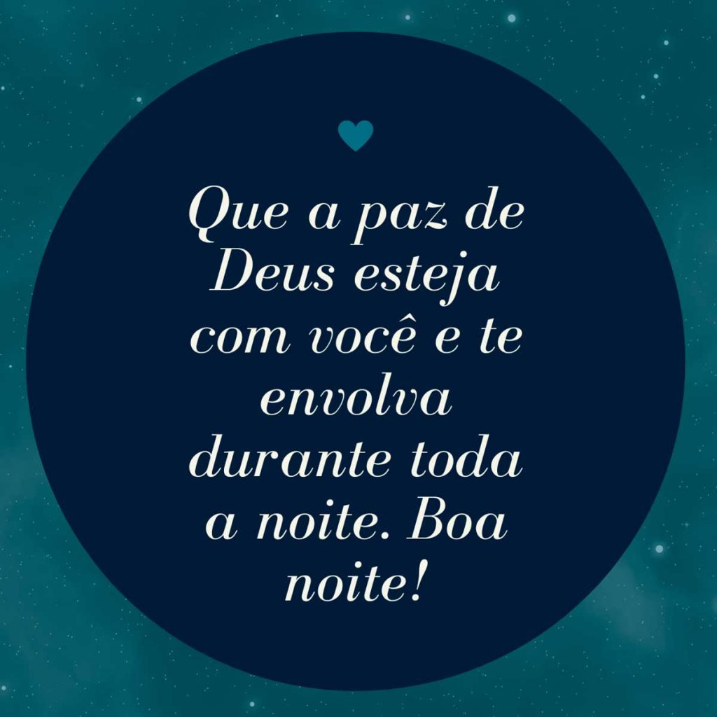 mensagem de boa noite de deus para quem está triste