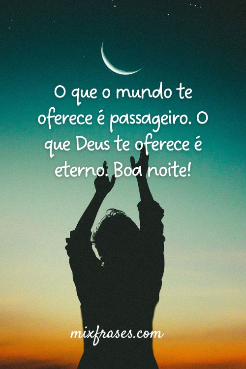 mensagem de boa noite de deus para recomeçar