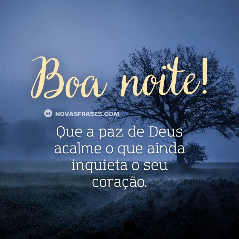 mensagem de boa noite para amigos com reflexão