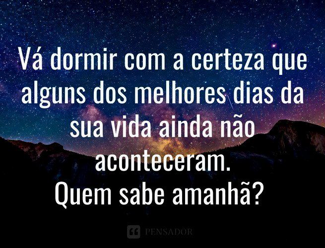 mensagens de boa noite para redes sociais