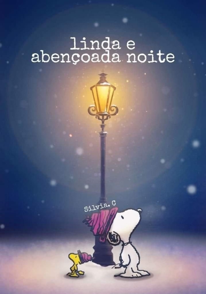 boa noite desenho animado