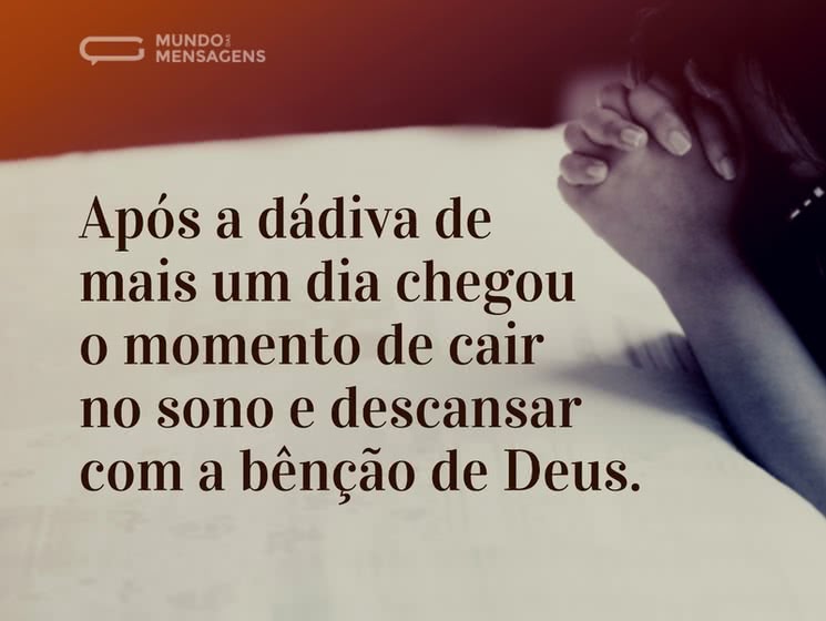 mensagens de boa noite evangélicas curtas e inspiradoras