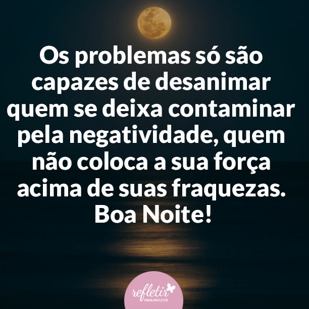frases de boa noite para pensar