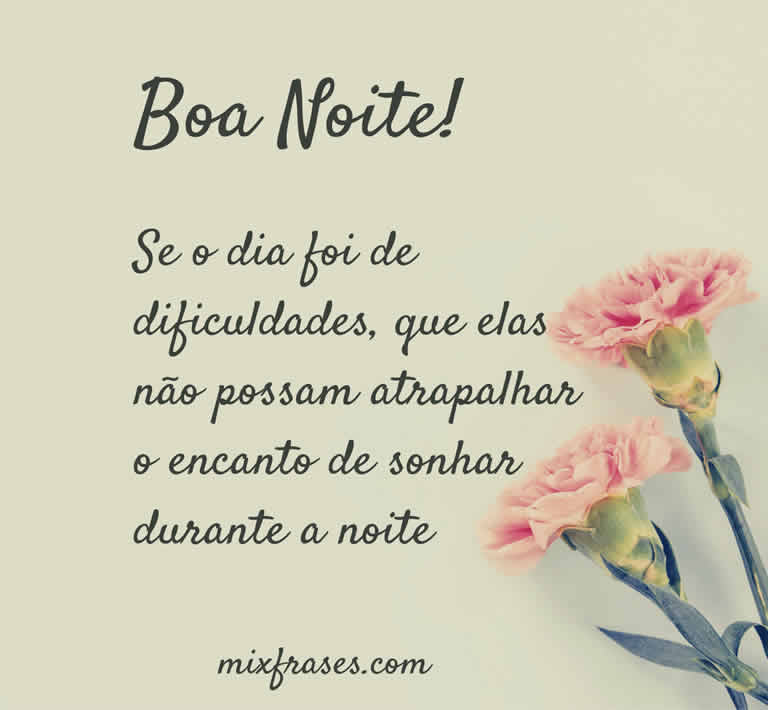 mensagens de esperança para a noite