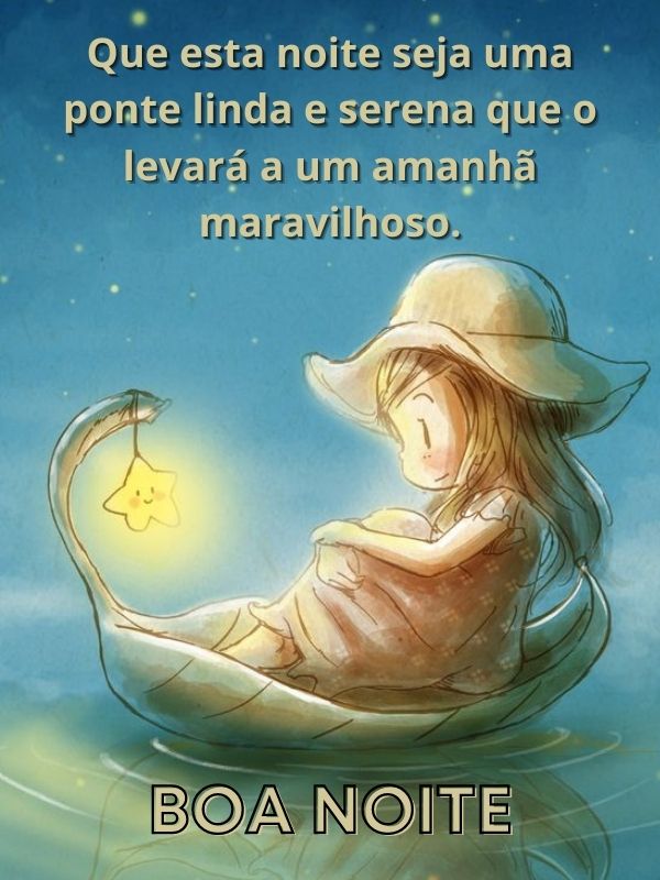 como criar imagem de boa noite para whatsapp