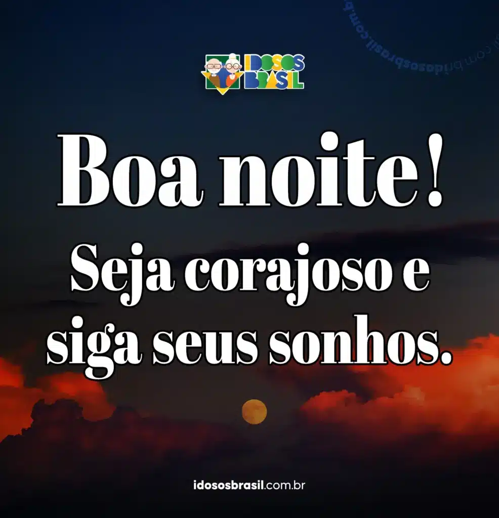 mensagem de boa noite com imagem vs sem imagem