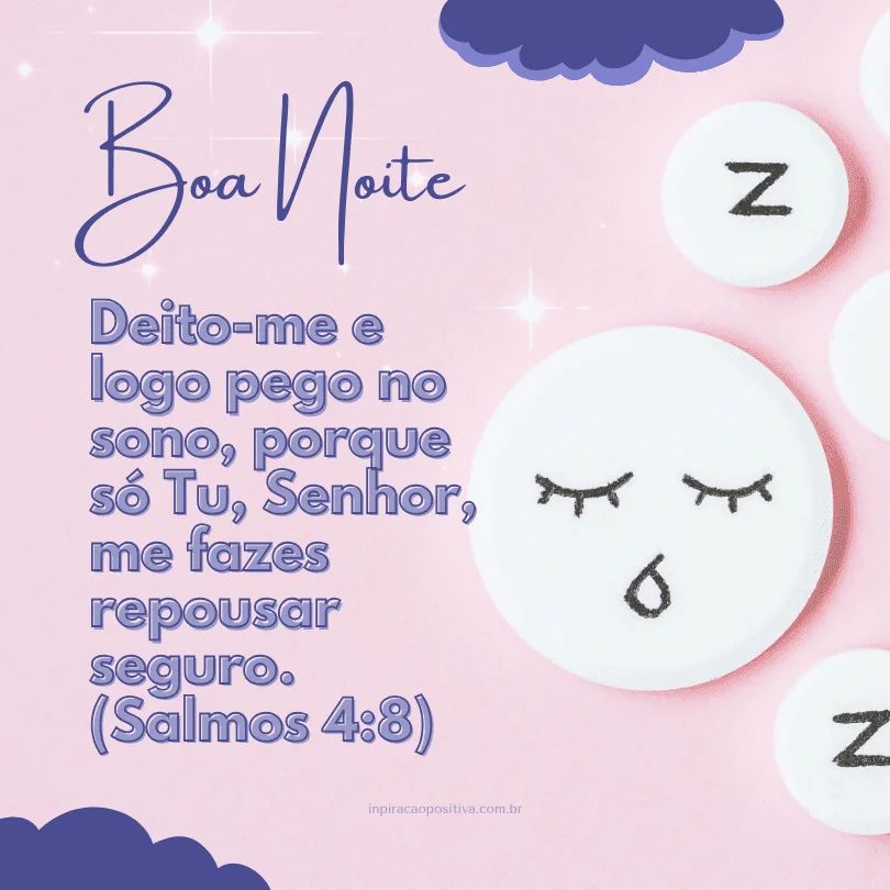 textos de boa noite para acalmar a mente