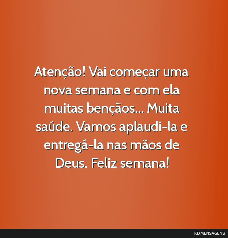 mensagens de boa semana curtas