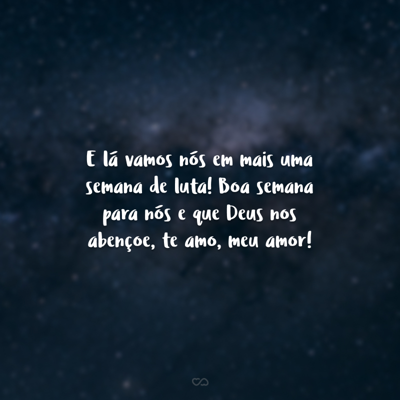 mensagens de bom início de semana