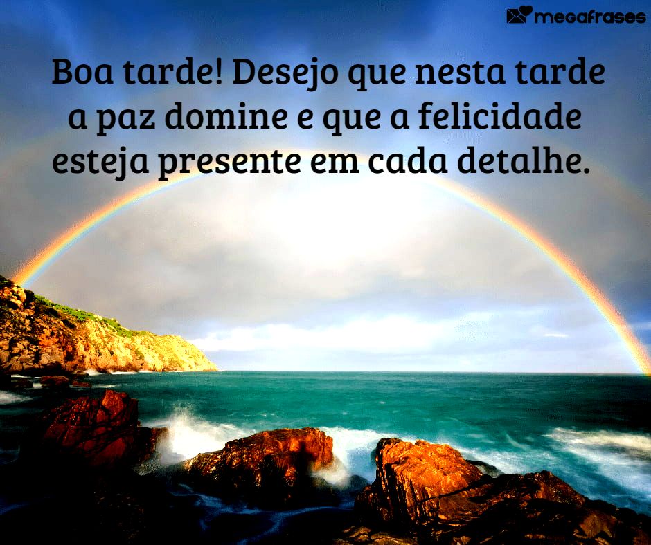 mensagem de boa tarde para whatsapp