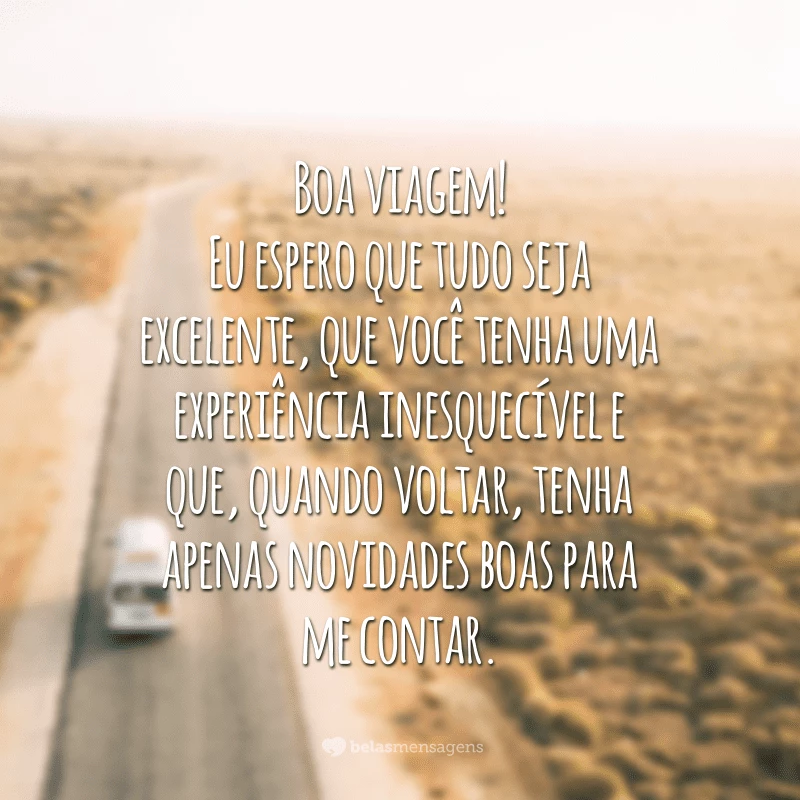 mensagem de despedida viagem
