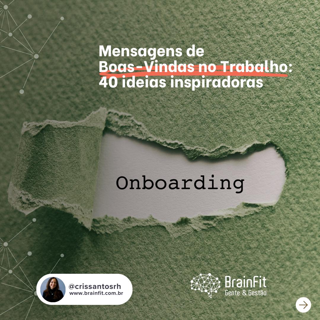 mensagens de acolhimento profissional