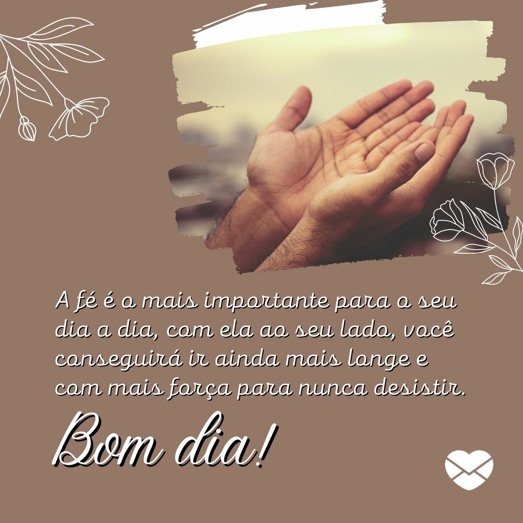 mensagem de bom dia para energizar