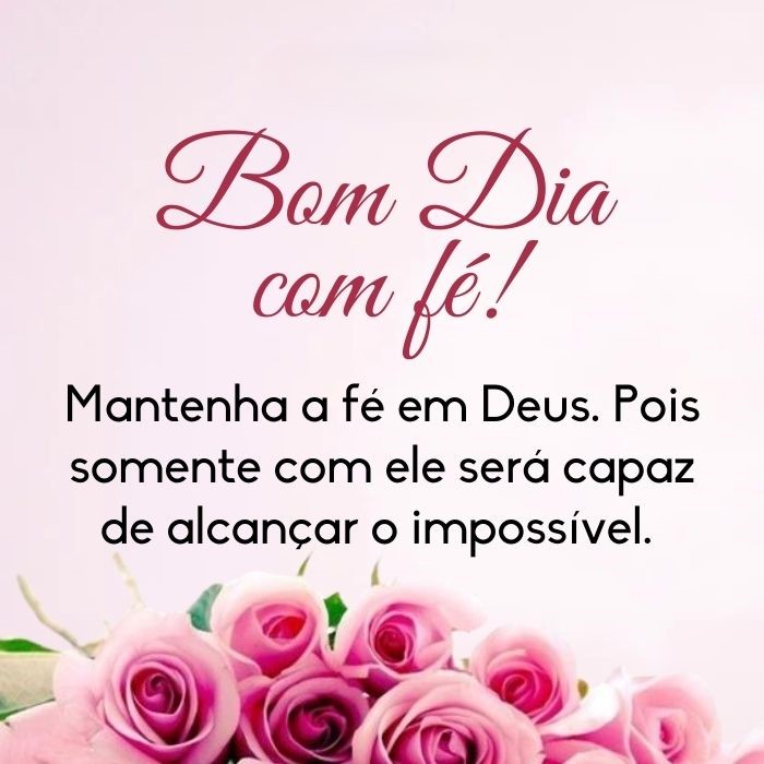 bom dia com força e coragem
