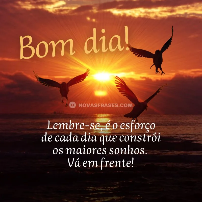 bom dia reflexão