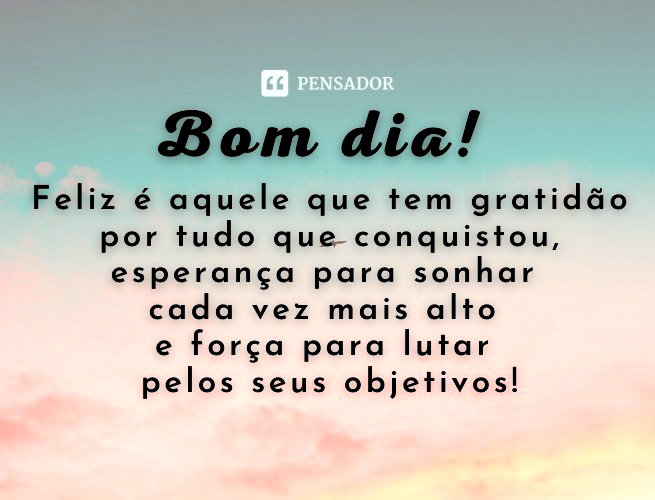 bom dia reflexão para redes sociais