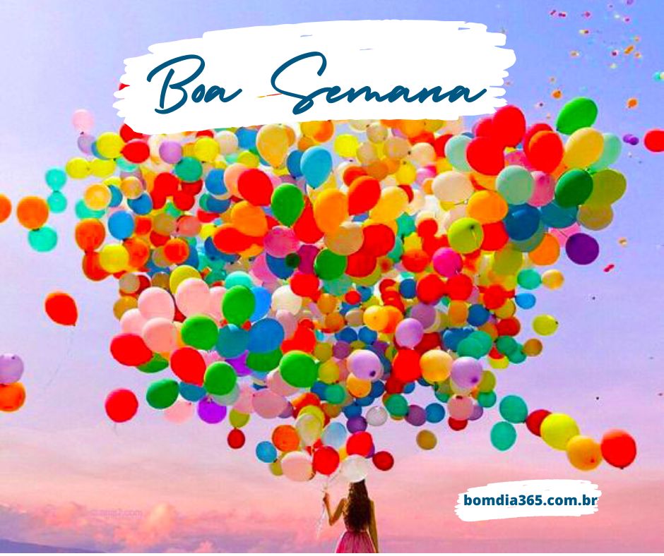 mensagem de bom dia e boa semana