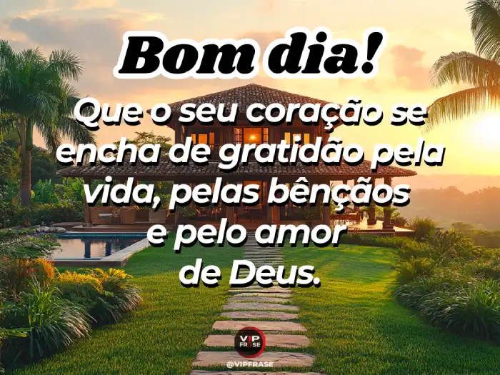 mensagens de bom dia para irmãos em Cristo com gratidão