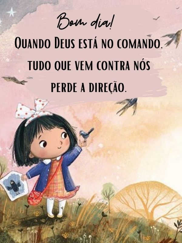 mensagem de bom dia para agradecer a Deus pelas bênçãos
