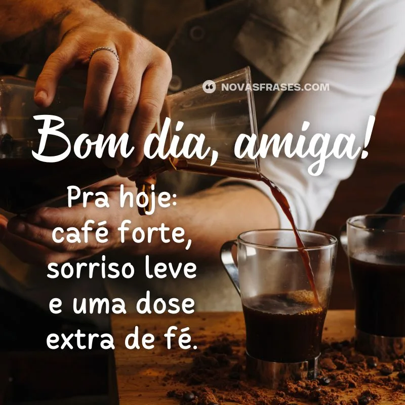 mensagem de bom dia para amiga