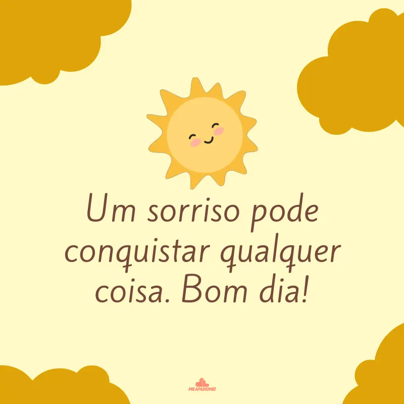 mensagem de bom dia para conquistar alguém