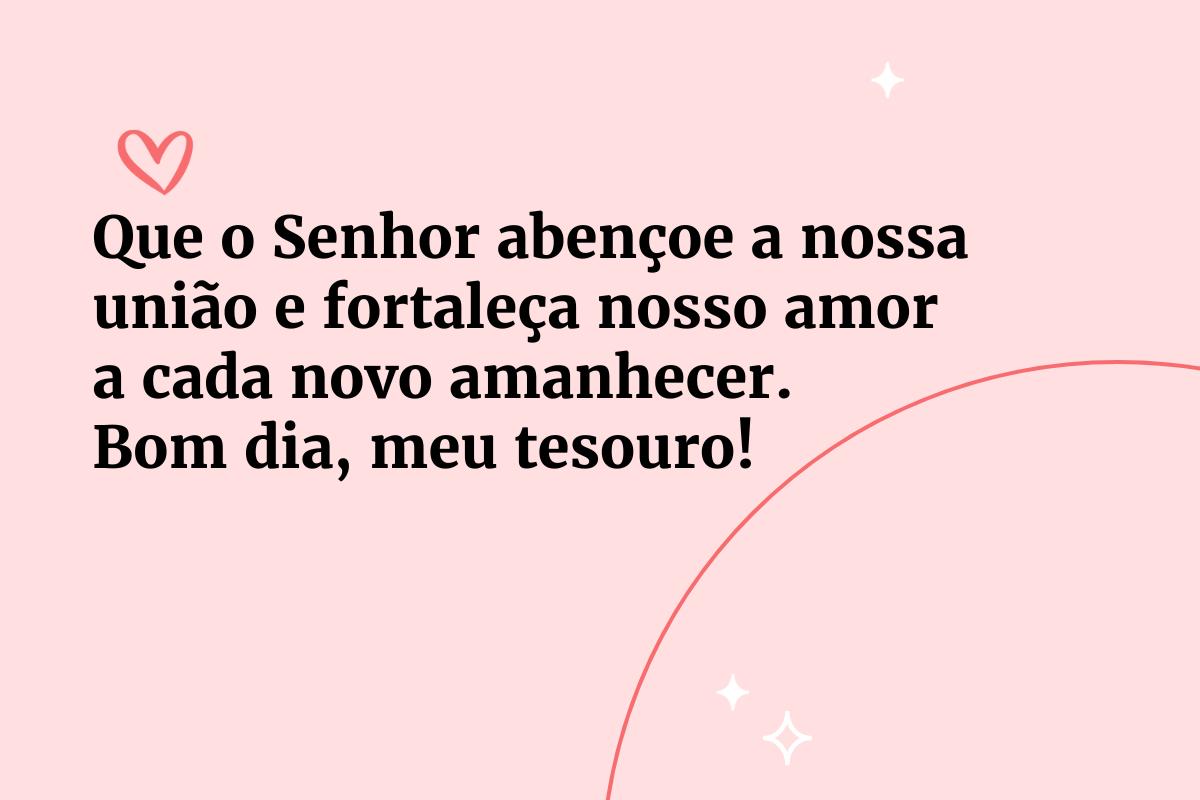 mensagens curtas de bom dia para esposa