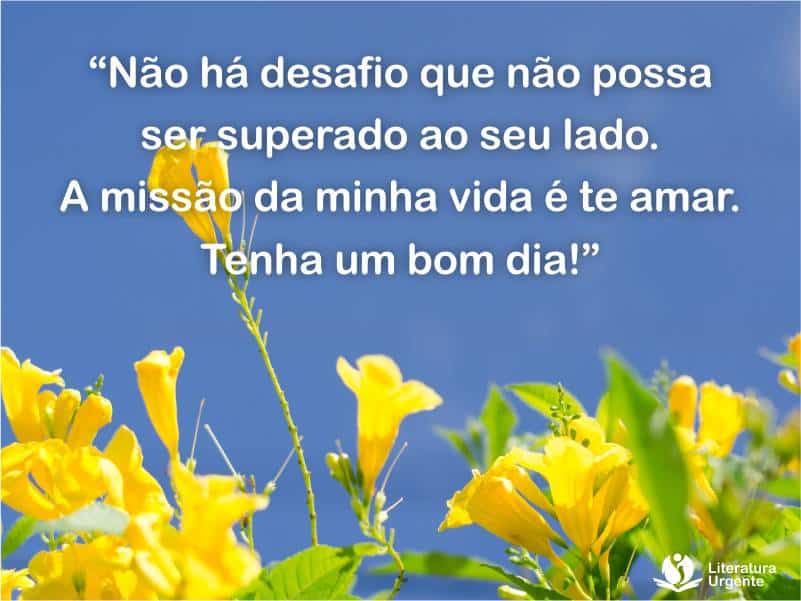 como desejar bom dia para esposa